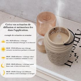 Diffuseur Connecté d'huiles essentielles, Ultrasonique - VENISE - ZEN'Arôme