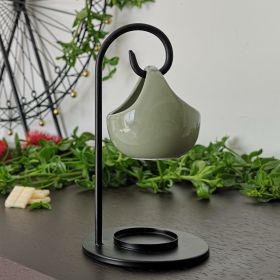 Brûle parfum à bougie en céramique et métal, Série Inspiration SEIS - ZEN'Arôme