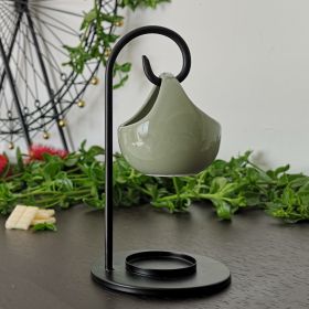 Brûle parfum à bougie en céramique et métal, Série Inspiration SEIS - ZEN'Arôme