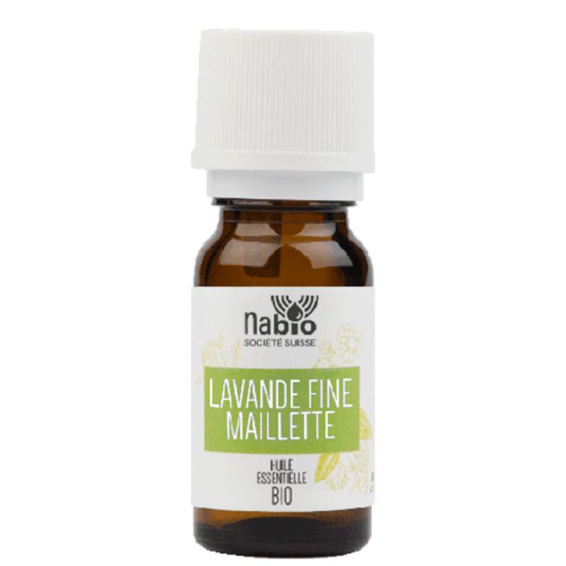Olio essenziale, Lavanda maillette (100% naturale e Biologico) - 10ml - Aromadis