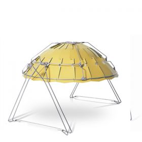 SUNGLOBE, Le barbecue Solaire innovant avec cuisse à haute température - 2-5 personnes, 200°-240°C - Solar Brother