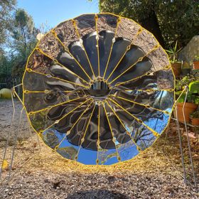 SUNGLOBE, Il barbecue solare innovativo con cottura ad alta temperatura - 2-5 persone, 200°-240°C - Solar Brother