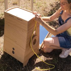 OMY - Essiccatore Solare Innovativo per Alimenti - Versione con 3 vassoi - Solar Brother