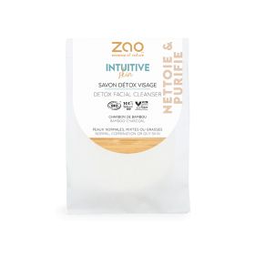 Intuitive Skin, Detox-Seife Gesicht (100% natürlich, vegan & BIO) - 70g - Zao