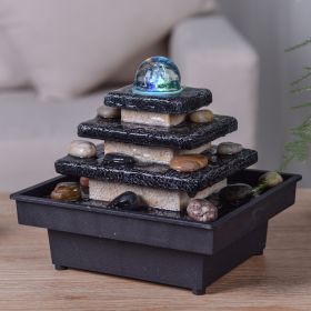Wasserspender - "Zen Eka" mit 4 Stufen und beleuchteter Drehkugel (LED) - Zen'Light