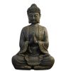 Grande Statue - "Bouddha ZEN", un bouddha en position de méditation - Haut de 40 cm - Zen'Light