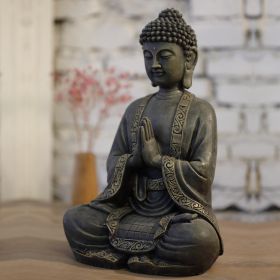 Große Statue - "ZEN Buddha", ein Buddha in Meditationshaltung - 40 cm hoch - Zen'Light