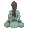 Statuette - "Bodhi Vert", ein Buddha in Meditationshaltung - 20 cm hoch - Zen'Light