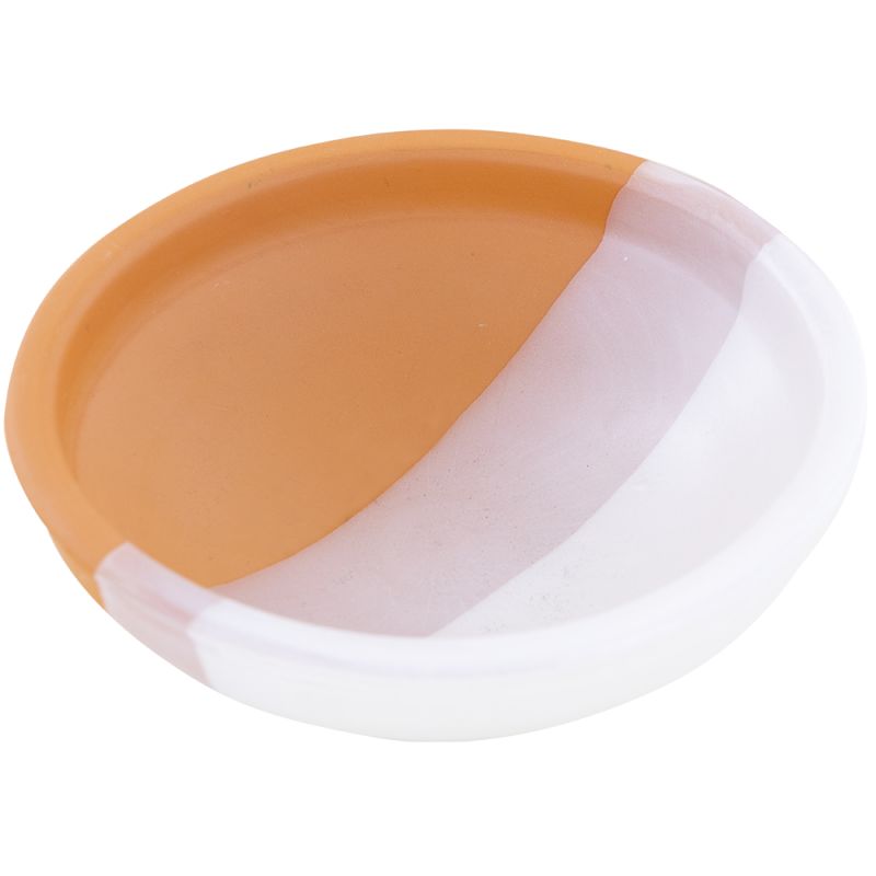 Ritualgefäß aus Terrakotta (für Ihre Zöpfe aus Salbei, Palo Santo, Harz...) - 15x 5 cm - Les encens du monde