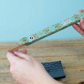 Encens japonais "Découverte", la qualité à petit prix, Sauge - 12x 50min. - Les Encens du monde