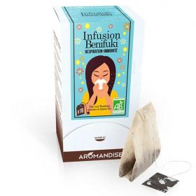 Infusion Benifuki Respiration Immunité - 18 sachets - Aromandise