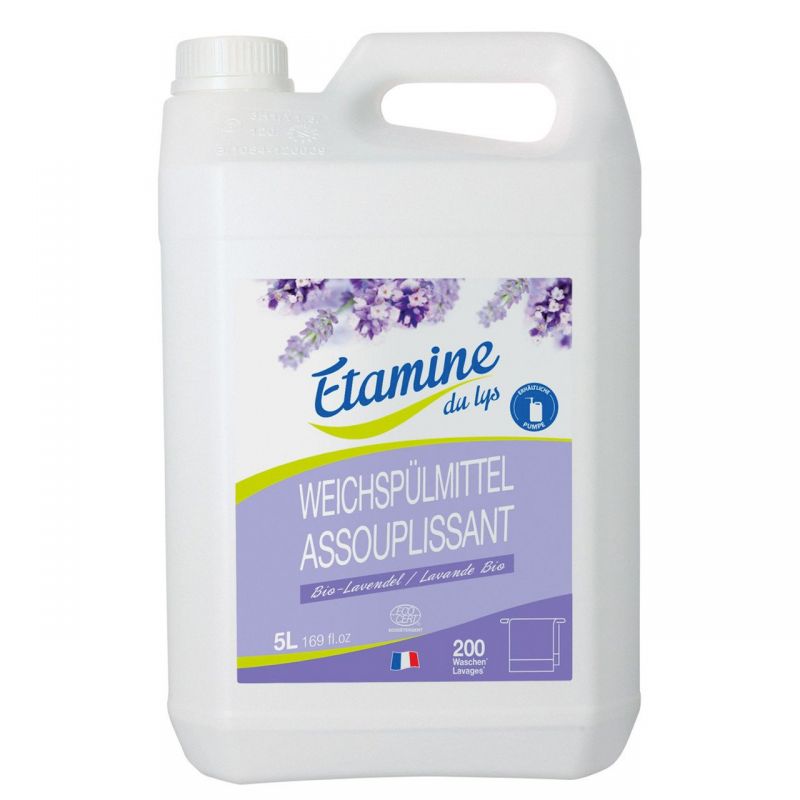 BIO Weichspüler mit Lavendel - 5 Liter - Etamine du Lys