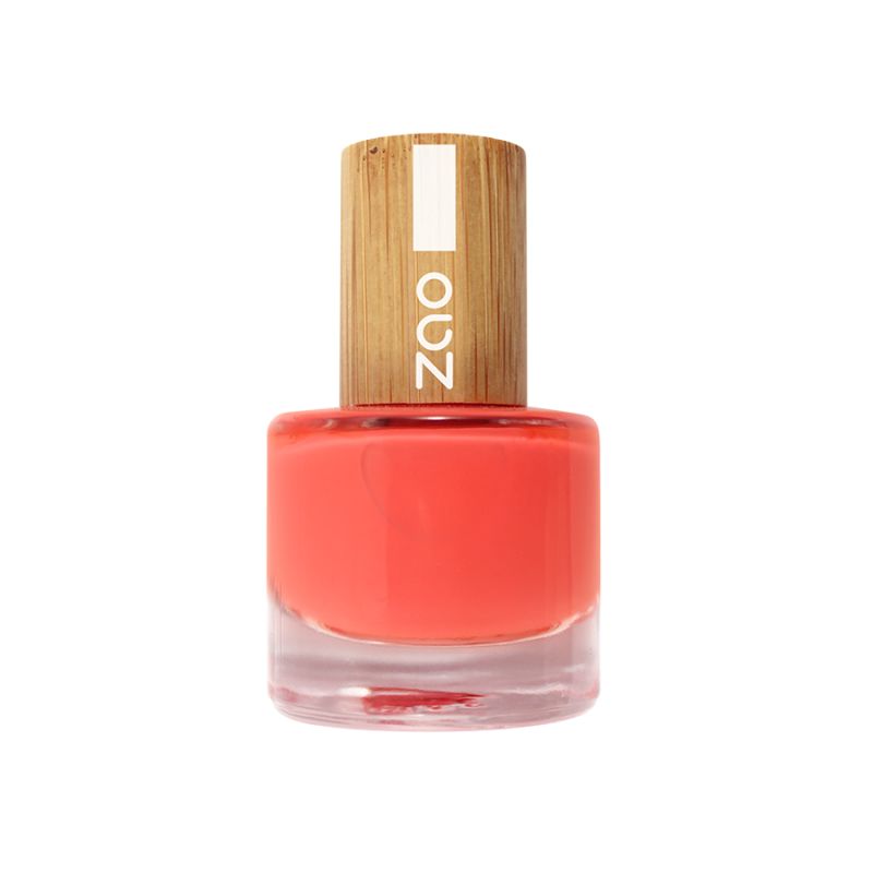 Nagellack - N° 683, Orangefarbene Koralle - 8ml - Zao