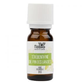Huile essentielle de Térébenthine de pins des Landes (100% naturelle et BIO) - 15ml - Nabio