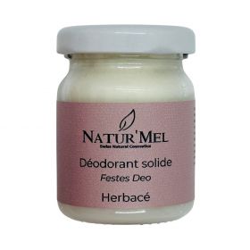 Festes Deodorant Schweiz & BIO, Der Krautige - 50ml - Natur'Mel Cosm'Ethique