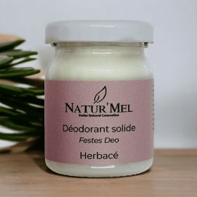 Festes Deodorant Schweiz & BIO, Der Krautige - 50ml - Natur'Mel Cosm'Ethique