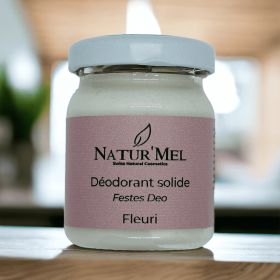 Deodorante solido svizzero biologico, Il Fiorito - 50ml - Natur'Mel Cosm'Ethique