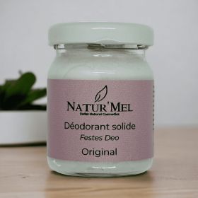 Deodorante solido svizzero biologico, L'originale - 50ml - Natur'Mel Cosm'Ethique