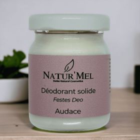Deodorante solido svizzero biologico, Audacia (uomini) - 50ml - Natur'Mel Cosm'Ethique