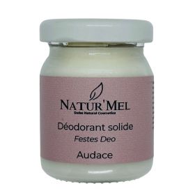 Déodorant solide Suisse & BIO, Audace (Homme) - 50ml - Natur'Mel Cosm'Ethique