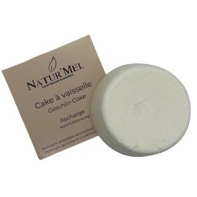 Cake vaisselle Suisse (nettoyant solide) - Recharge de 200g - Natur'Mel Cosm'Ethique