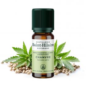 Huile essentielle BIO de Chanvre - 5ml - De Saint Hilaire