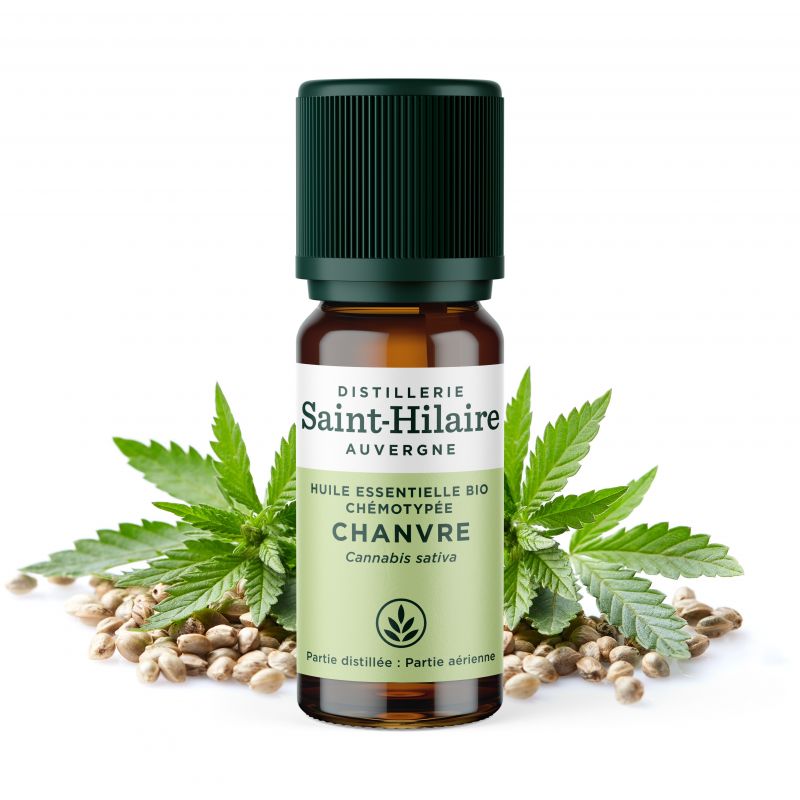 Huile essentielle BIO de Chanvre - 5ml - De Saint Hilaire