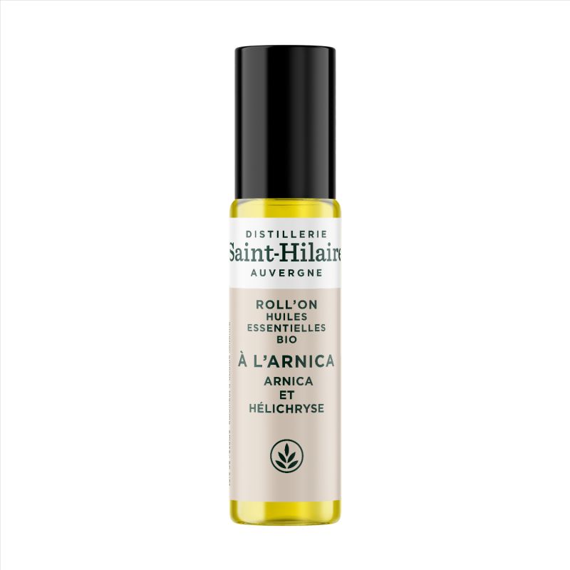 Roll'on aux huiles essentielles Bio,  ARNICA & Hélichryse - 10ml - De Saint Hilaire