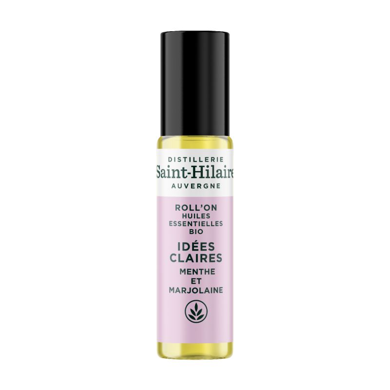 Roll'on aux huiles essentielles Bio,  IDÉES CLAIRES - 10ml - De Saint Hilaire
