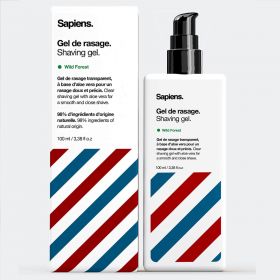 Rasiergel, schützend und gleitend - Angereichert mit Aloe Vera - 100ml - Sapiens
