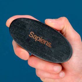 Brosse à barbe - En bois de Cerisier et soie de Sanglier - 11,50cm - Sapiens