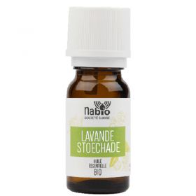 Olio essenziale di lavanda Stoechade (100% naturale e BIOLOGICO) - 5ml - Nabio