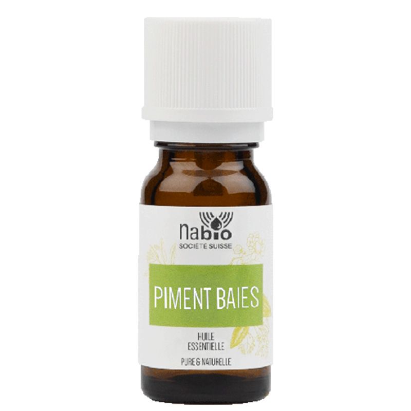 Huile essentielle de Piment baies (100% naturelle) - 5ml - Nabio