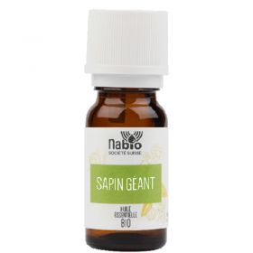 Huile essentielle de Sapin géant (100% naturelle et BIO) - 10ml - Nabio