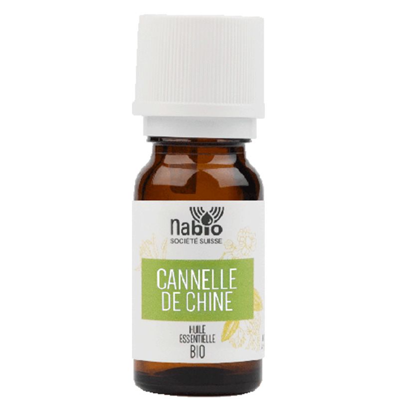 Olio essenziale di cannella cinese (100% naturale e biologico) - 10ml - Nabio
