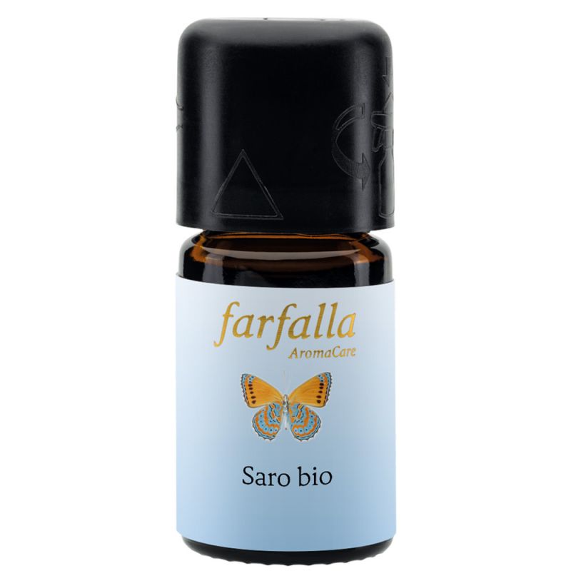 Huile essentielle (Ethérée) - Saro BIO de Madagascar - 100% naturelle et pure -  5ml - Farfalla