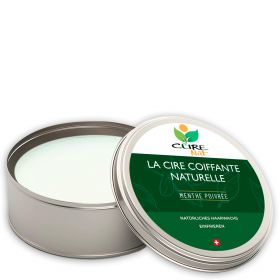 Cera per lo styling, 100% naturale e artigianale, Menta piperita - 50g - Curenat