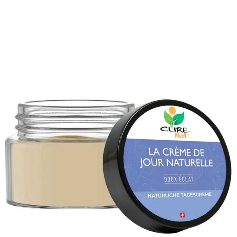 Crema da giorno per una luminosità delicata - svizzera, fatta a mano e 100% naturale - 20g - Curenat