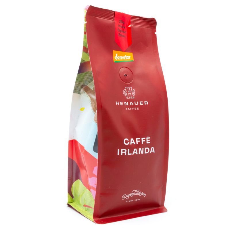 Caffè Irlanda Espresso Bohnen (Demeter) - 500g - Henauer