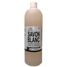 Savon blanc - Lessive liquide douce avec seul. 3 ingrédients et 0 allergènes - 3 Abeilles
