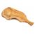 Tagliere rustico in legno d'ulivo con manico - circa 41 cm - Olivenholz Erleben