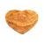 Tavola da colazione in legno d'ulivo, a forma di cuore - 25x24cm - Olivenholz Erleben