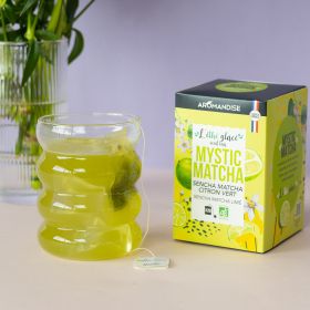 L'éthé Glacé "Mystic Matcha" - Thé glacé, Sencha Matcha et Citron vert - 20 sachets - Aromandise
