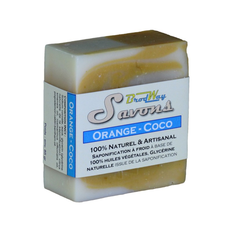 Savon Artisanal Suisse - "XX" - 100% naturel et saponification à froid – env. 85g - BrodWay
