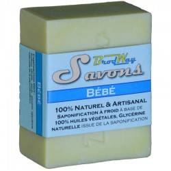 Sapone artigianale Svizzera - 'Bambino' - 100% naturale e fredda di saponificazione – ~80g - BrodWay
