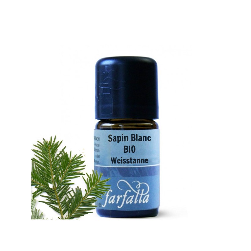 Huile essentielle (Ethérée) - Sapin Blanc - 100% naturelle et pure -  5 ml - Farfalla