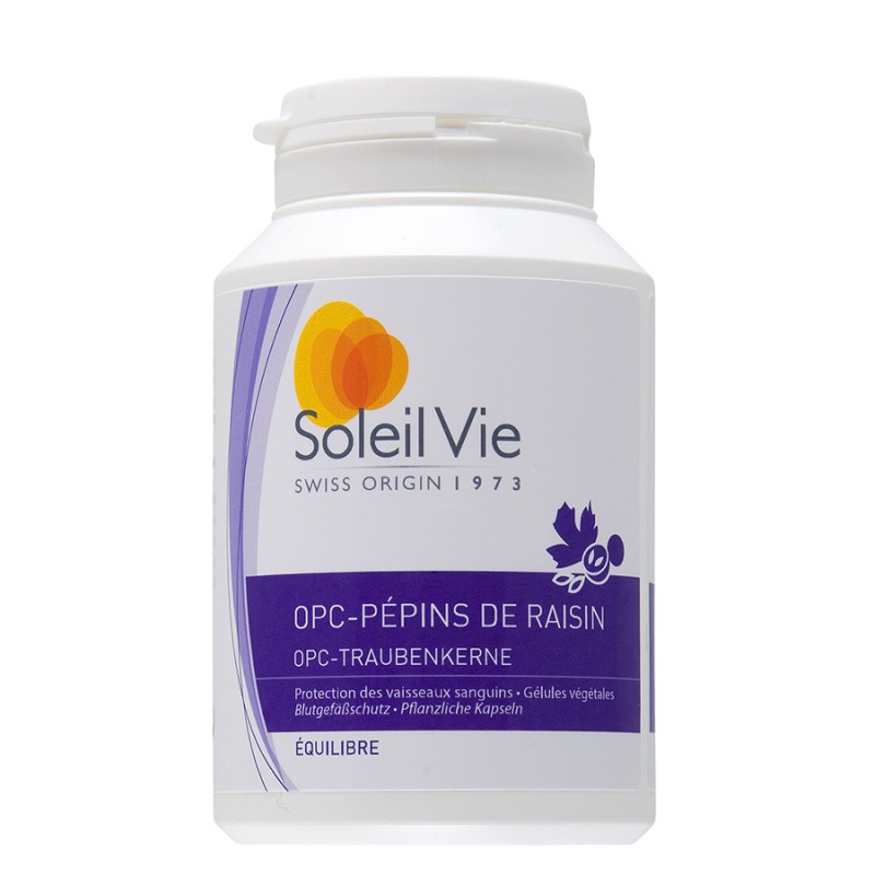 OPC Traubenkerne 100 Kapseln - Soleil Vie