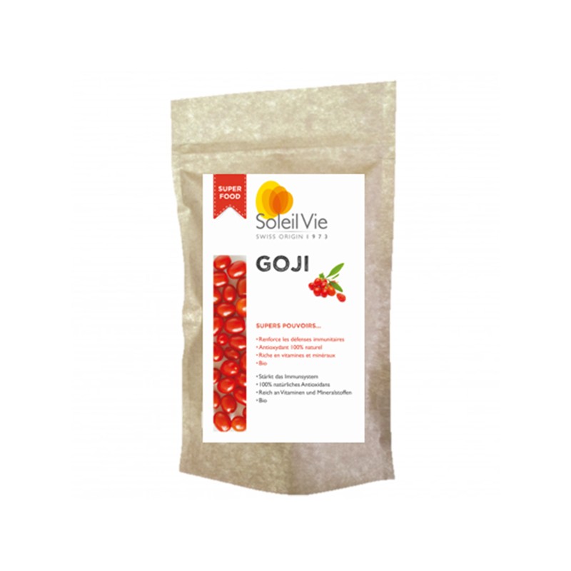 Baies de Goji séchée - 70g - Soleil Vie