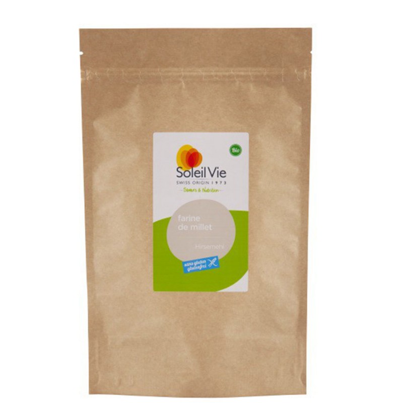 Bio Hirsemehl glutenfrei - 500g - Soleil Vie