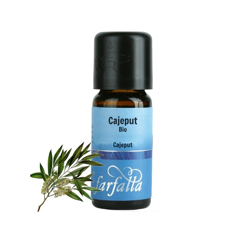 Huile essentielle (Ethérée) - Cajeput Bio - 100% naturelle et pure - 10ml - Farfalla